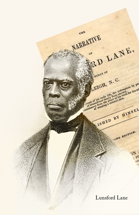 Lunsford Lane and a page from his narrative